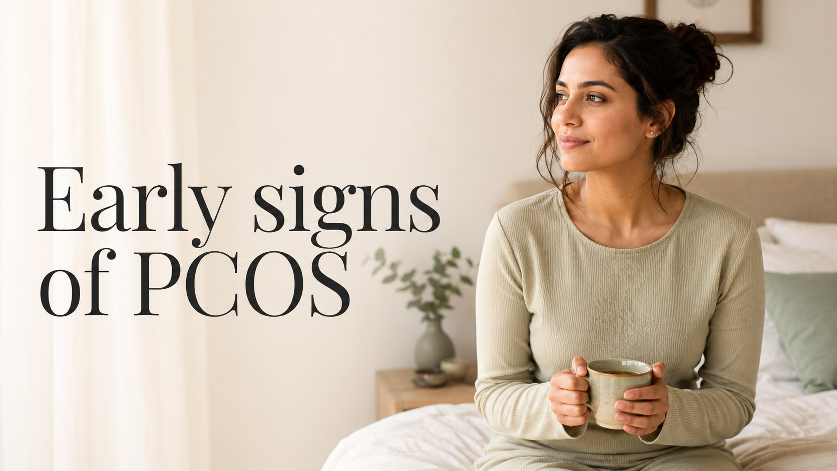 What are the early signs of PCOS?